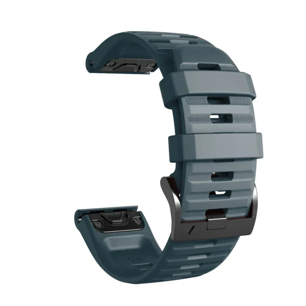 QuickFit Silicone Strap for the Garmin Flagship Models (2 sizes & 46 colours available)