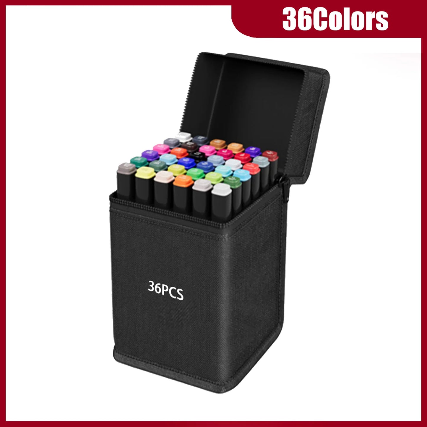 Dual Tip Alcohol Markers – Permanent Art & Illustration Marker Set (24–262 Colours)