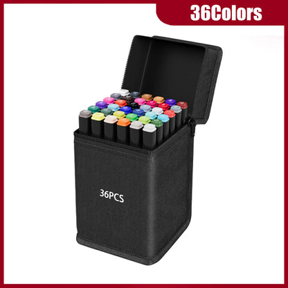 Dual Tip Alcohol Markers – Permanent Art & Illustration Marker Set (24–262 Colours)