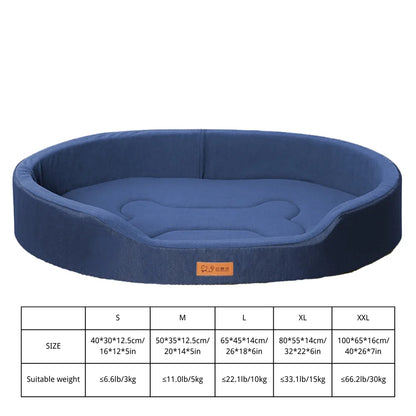 Waterproof Orthopaedic Dog Bed – Removable Washable Cover