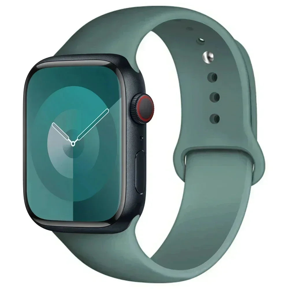 Apple Watch Series Silicone Band (38mm - 42mm) (available in 45 colours)