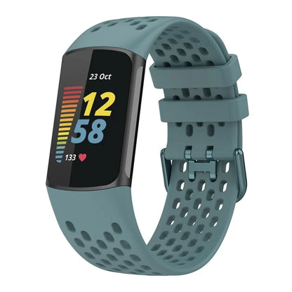 Rubber Sport Strap for the Fitbit Charge 5/6 Series (available in 21 colours)