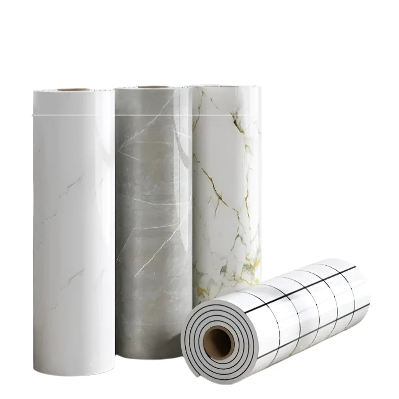 Thick Foam Marble Peel & Stick Wallpaper (available in 8 designs)