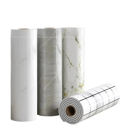 Thick Foam Marble Peel & Stick Wallpaper (available in 8 designs)
