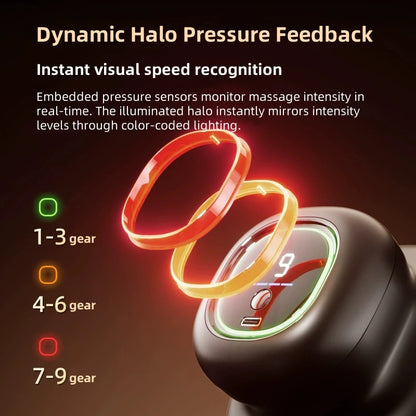 4-Head Massage Gun – Portable Deep Tissue Muscle Massager for Recovery & Relaxation
