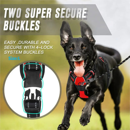 Heavy Duty Dog Harness – Reflective, Adjustable & Easy Control