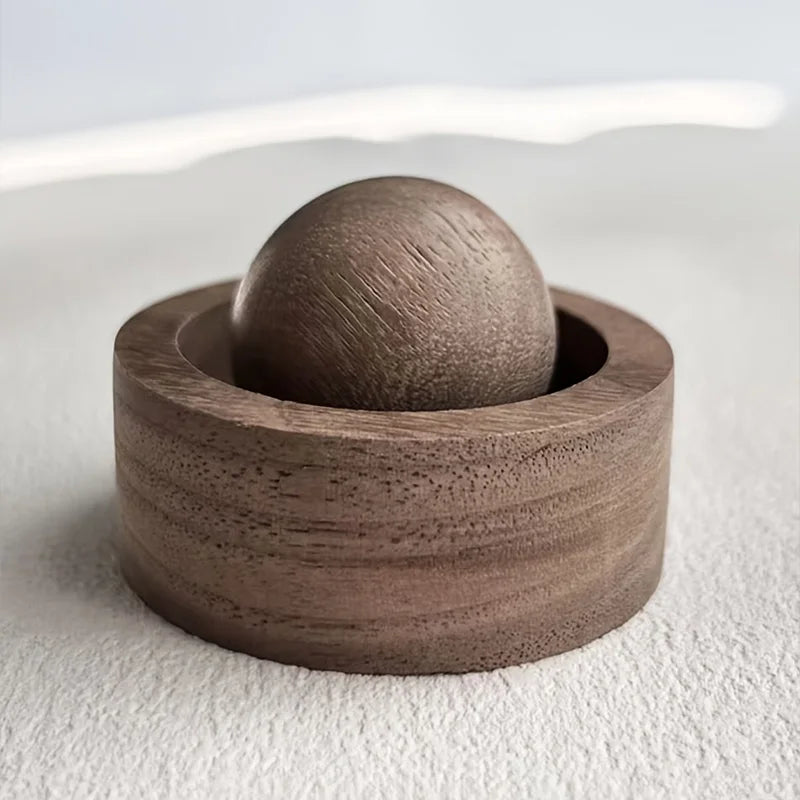 Natural Wooden Essential Oil Diffuser – Mini Aromatherapy Fragrance Diffuser for Car & Home
