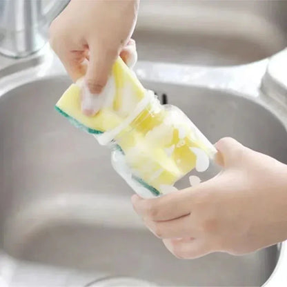 Kitchen Cleaning Sponges – Double-Sided Scrub Sponge Set