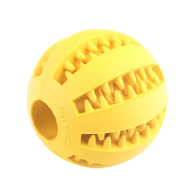 Interactive Treat Dispensing Dog Ball – Chew Toy & Slow Feeder