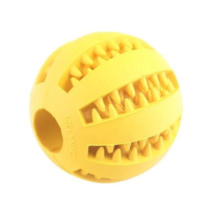 Interactive Treat Dispensing Dog Ball – Chew Toy & Slow Feeder