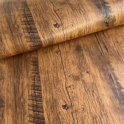 Wide Wood Grain PVC Wallpaper (40cm & 55cm) (available in 5 designs)
