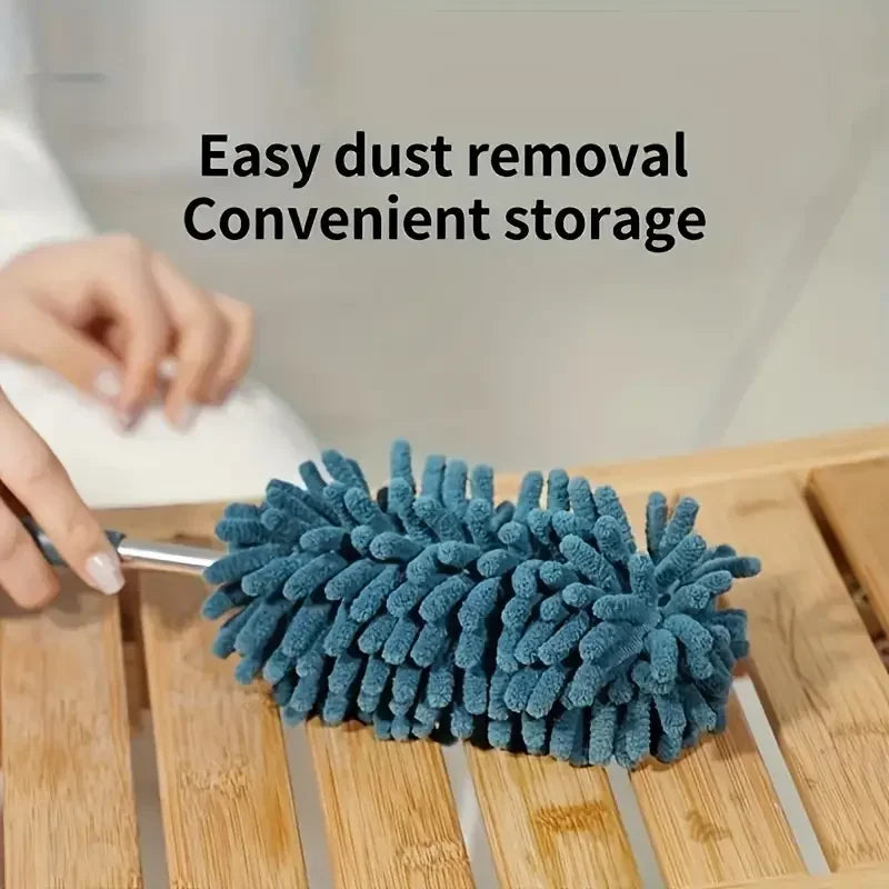 Extendable Microfibre Duster – Flexible Dust Cleaning Brush for Home & Car