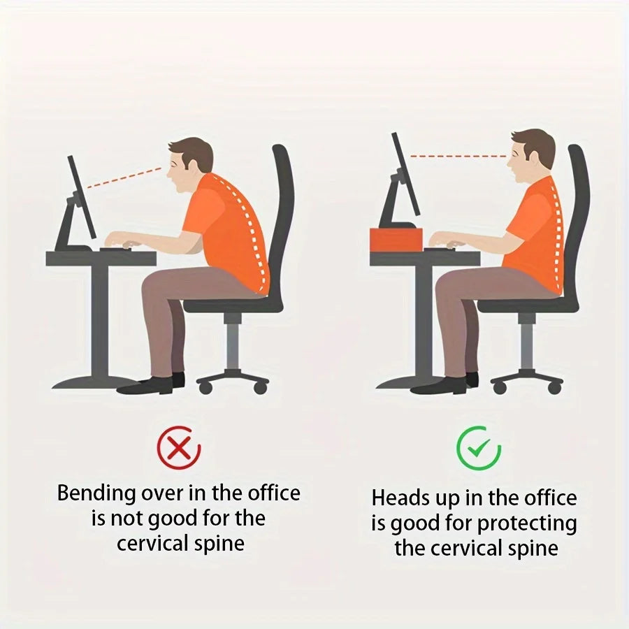 Wooden Monitor & Laptop Stand – Desktop Riser & Storage Shelf
