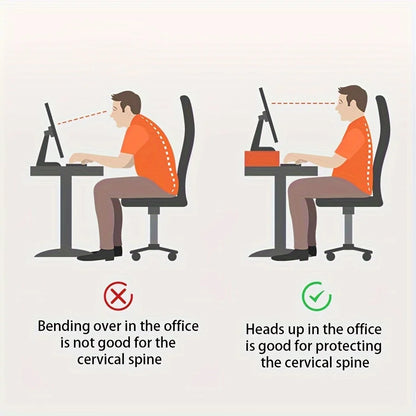 Wooden Monitor & Laptop Stand – Desktop Riser & Storage Shelf