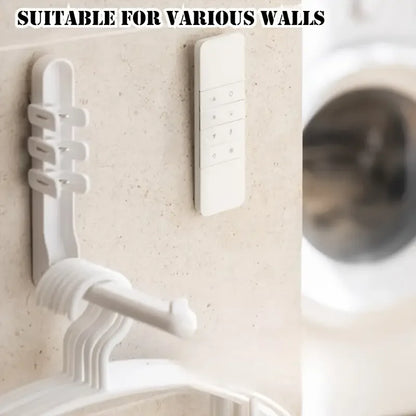 Magnetic Remote Control Holder (3PCS) – No-Drill Wall Mount Organiser