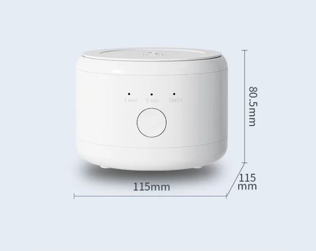 Portable Ultrasonic Denture Cleaner – USB Vibration Cleaning Machine