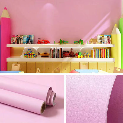 Waterproof Self-Adhesive Wallpaper (14 colours available)