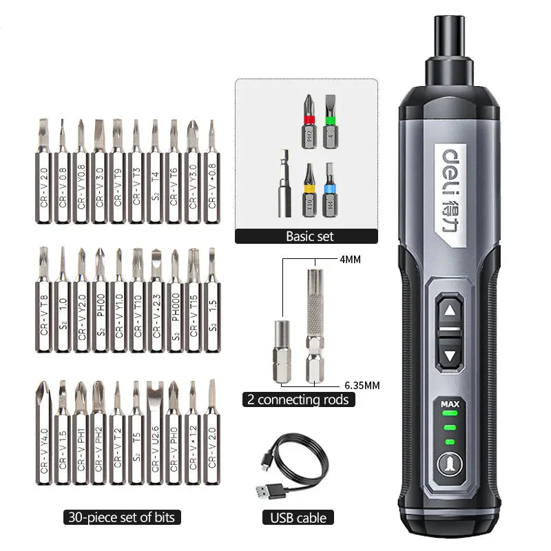 Cordless Electric Screwdriver Set (5 different sets available)