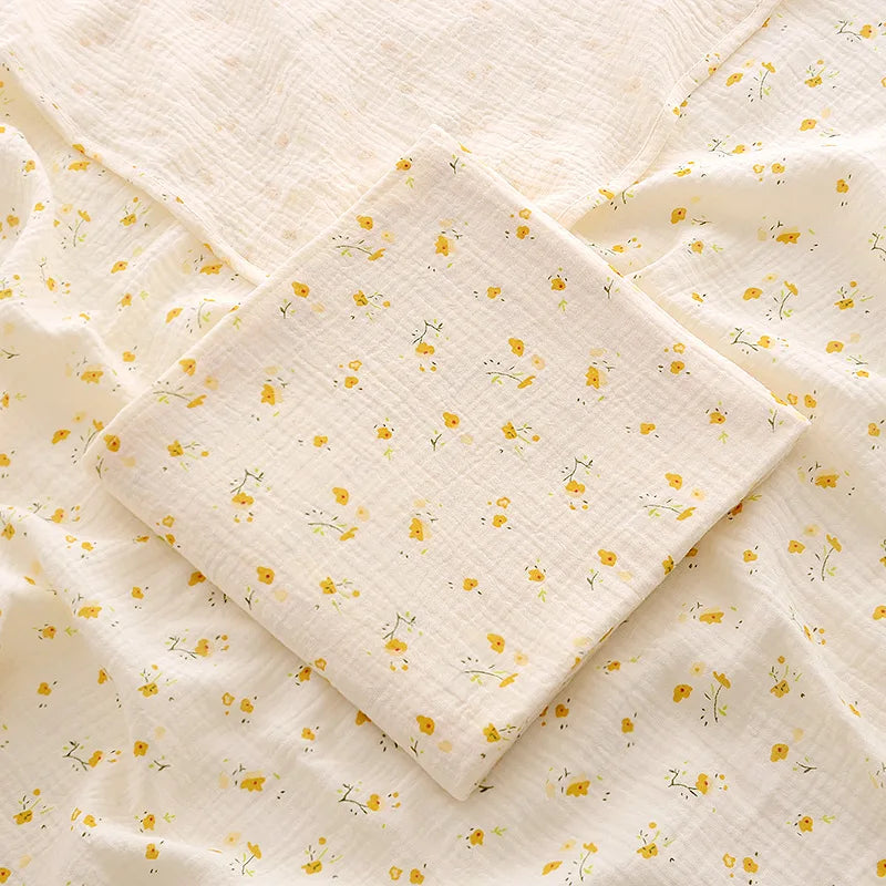 Cotton Muslin Baby Swaddle Blanket – 100 x 100cm Newborn Receiving Blanket