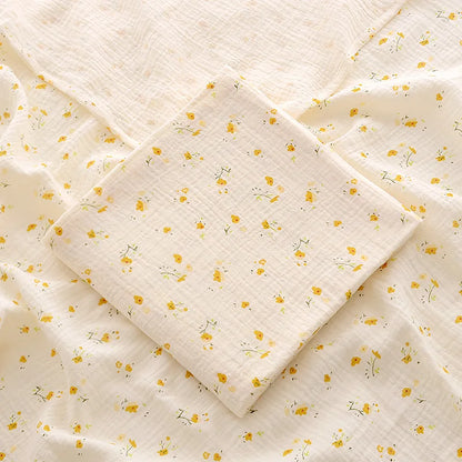 Cotton Muslin Baby Swaddle Blanket – 100 x 100cm Newborn Receiving Blanket