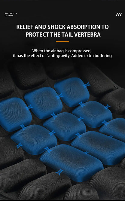 Motorcycle Seat Cushion – Breathable EVA Foam Comfort Seat Pad