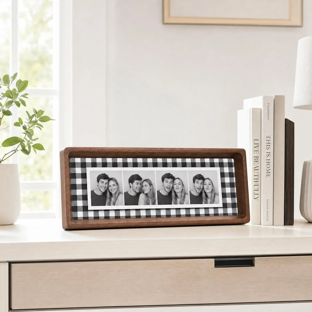 Wooden Photo Booth Strip Picture Frame