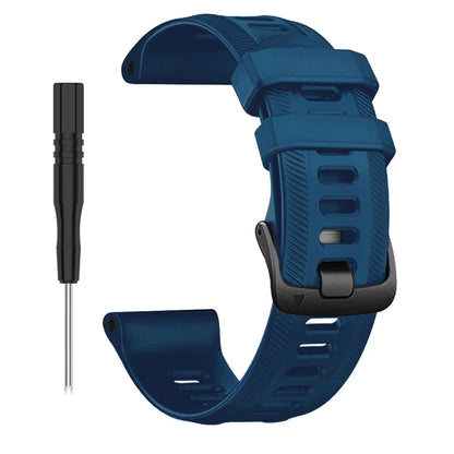 Sports Silicone Strap for the Garmin Forerunner Series - 22mm (10 different colours available)