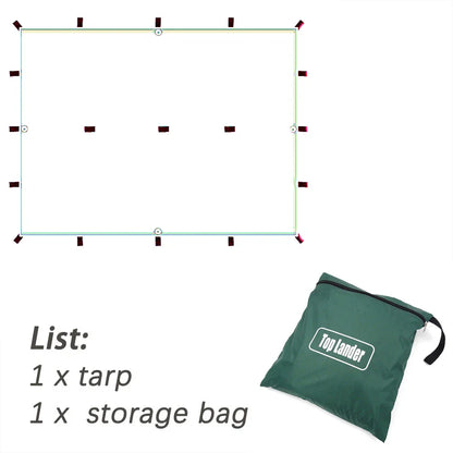 Waterproof Tarp with 19 Hang Points (3 different types available)
