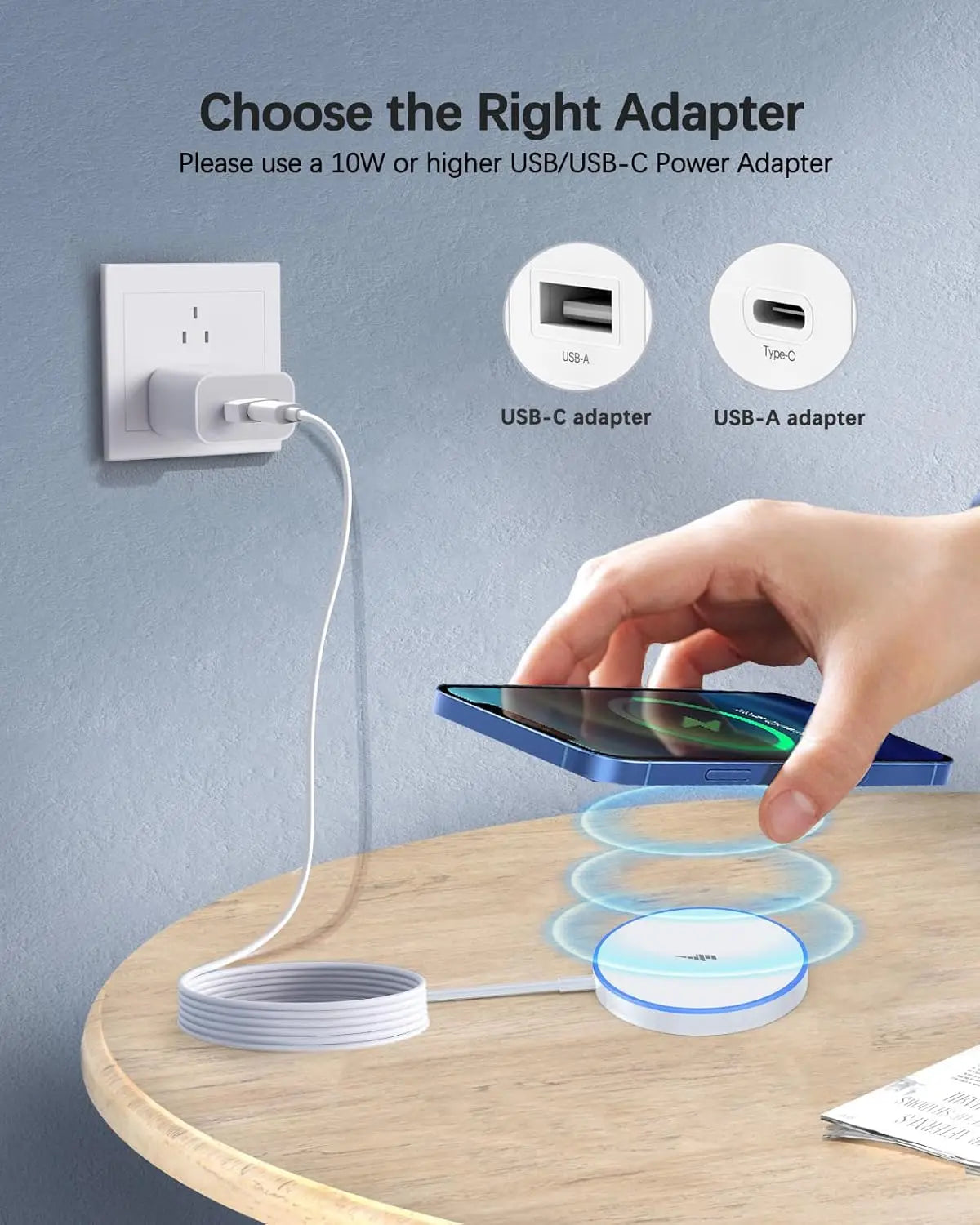 Fast Charging Type-C Magnetic Charger for iPhone & AirPods