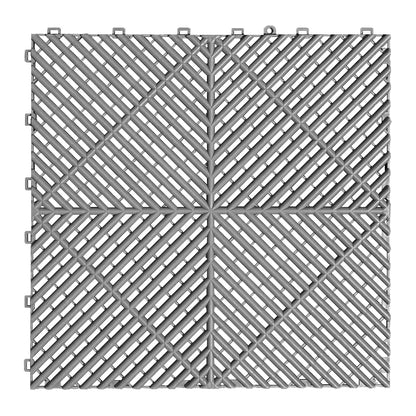 Interlocking Plastic Garage Flooring Tiles