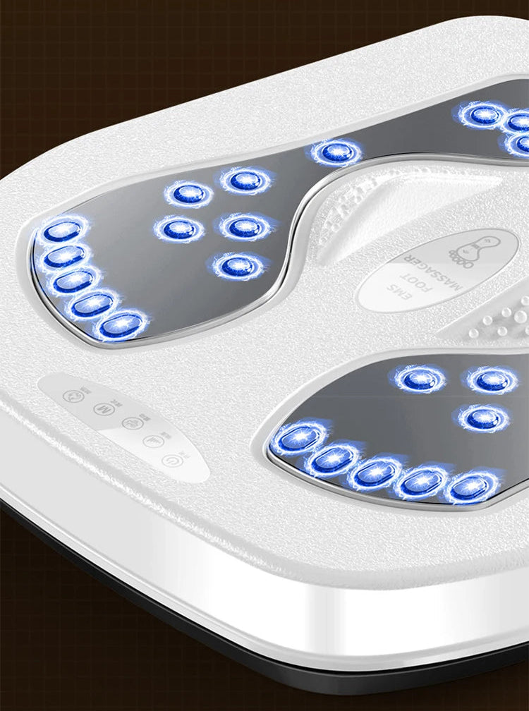 Vibration Foot & Leg Massager with Heat – Adjustable Electric Relaxation Machine with Remote Control