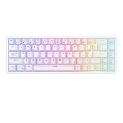 RGB Mechanical Gaming Keyboard – 68 Keys, Hot-Swappable, Wireless