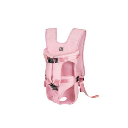 Hands-Free Front Dog & Cat Carrier Backpack – Adjustable Breathable Pet Travel Bag