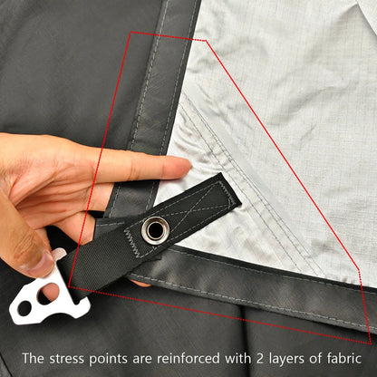 4x6 Large Heavy Duty Waterproof Tarp