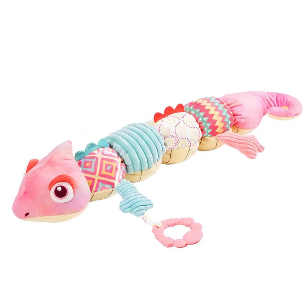 Musical Caterpillar Baby Rattle Toy – Soft Plush Sensory Activity Toy