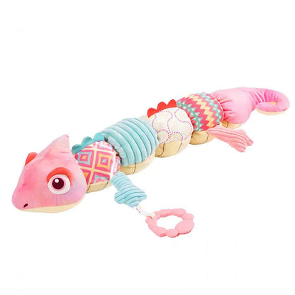 Musical Caterpillar Baby Rattle Toy – Soft Plush Sensory Activity Toy