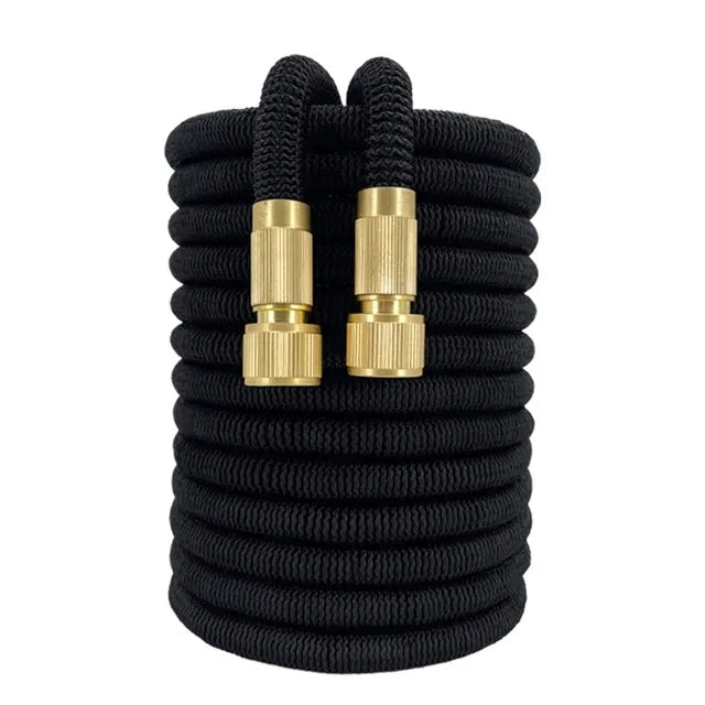 Retractable Garden Hose – Flexible High-Pressure Water Hose with Spray Nozzle