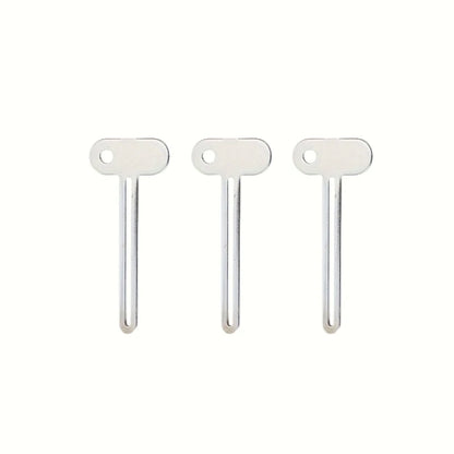 Stainless Steel Toothpaste Tube Squeezer – Rotating Dispenser for Creams, Cosmetics & Paint