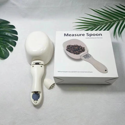 Digital Pet Food Measuring Spoon – LCD Scale for Accurate Feeding
