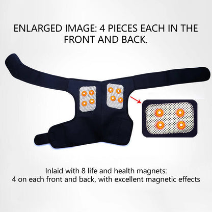 Heated Shoulder Support Brace – Compression Wrap for Pain Relief & Recovery