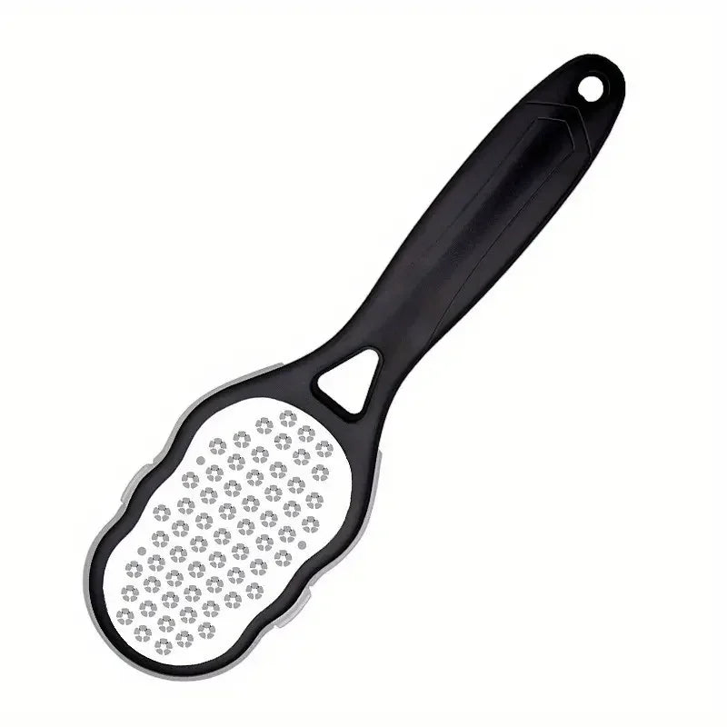 Stainless Steel Foot File – Dual-Sided Coarse & Fine Pedicure Rasp for Hard Skin