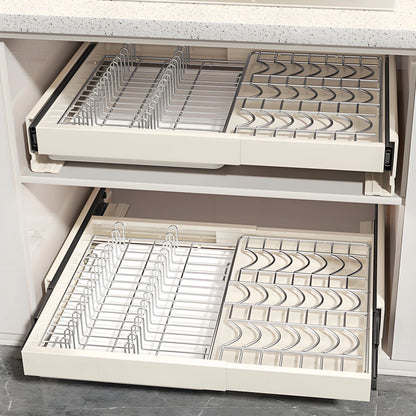 Pull-Out Cabinet Organiser – Under Sink & Kitchen Dish Storage Rack