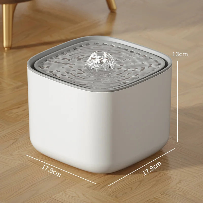 3L Automatic Cat Water Fountain – USB Pet Water Dispenser with Filtration System