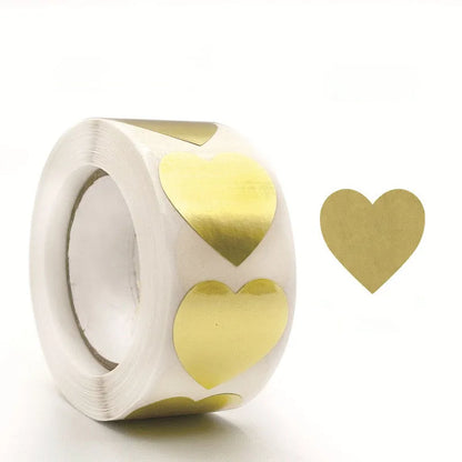 500-Pack Kraft Round Self-Adhesive Labels – Blank Sticker Roll for Organisation & Packaging