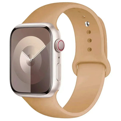 Silicone Replacement Strap for Apple Watch Series (38mm - 42mm) (available in 45 colours)