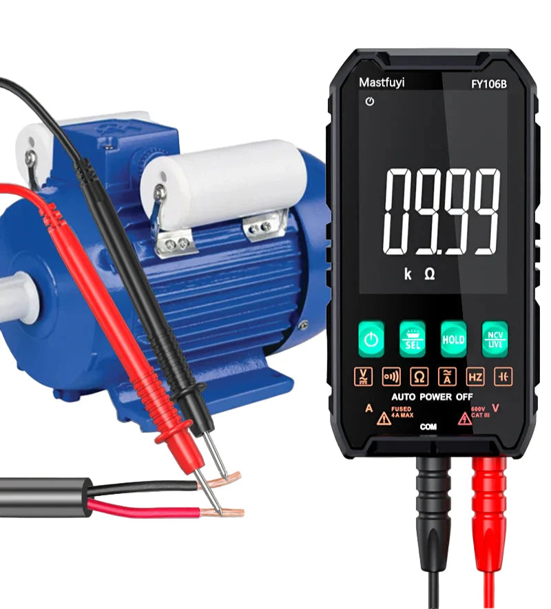 Digital Multimeter 600V AC/DC True RMS Auto-Range Tester (2 models available)