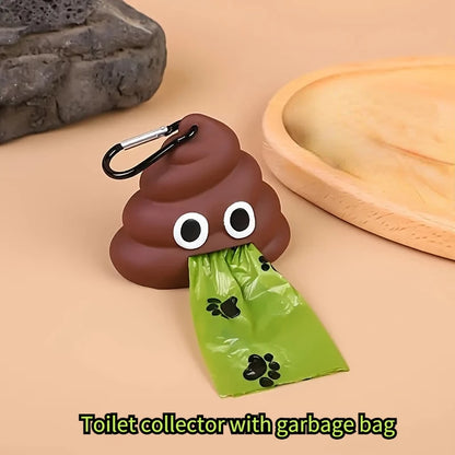 Dog Waste Bag Dispenser – Portable Poop Bag Holder for Walks