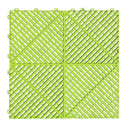 Interlocking Plastic Garage Flooring Tiles