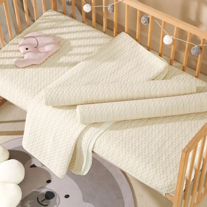 Reusable Waterproof Baby Changing Mat – 50 × 70cm Cotton Nappy Change Pad