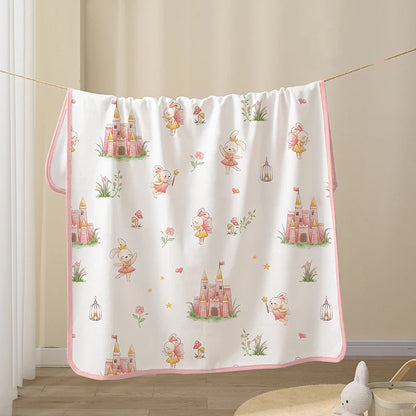 Reusable Waterproof Baby Changing Mat – 50 × 70cm Cotton Nappy Change Pad